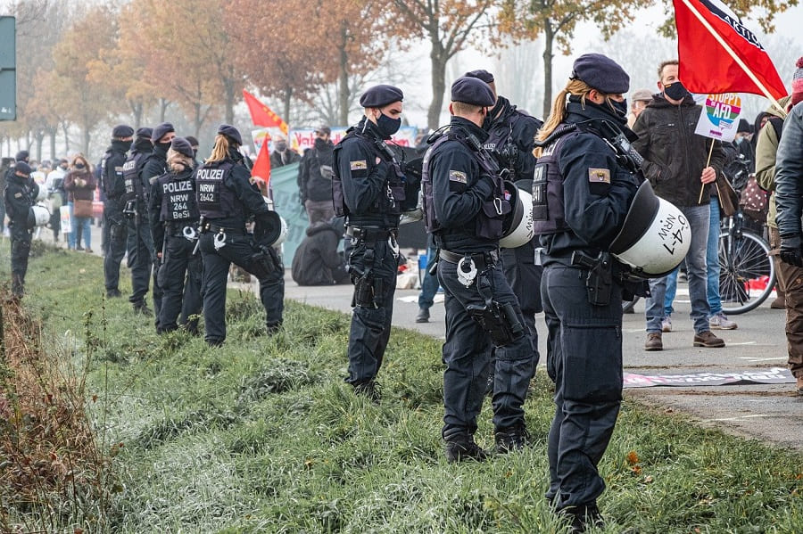 Gewalttaten gegen Polizeibeamte